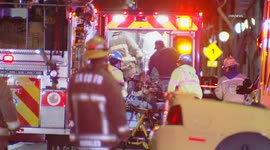 US, Los Angeles: West Hollywood Driver Killed After Rear-Ending Metro Bus Graphic Content