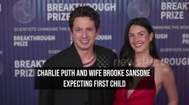 Charlie Puth and wife Brooke Sansone expecting first child