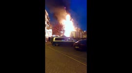 Fire at Finches Emporium causes evacuations in Forest Hill, London, United Kingdom