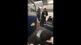Uncooperative Passenger Dragged Off Airplane By Police