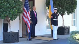 US: US president Trump welcomes Ukraine's Zelenskyy to White House