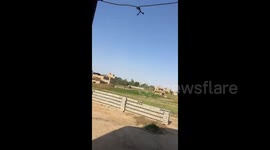 Syria: Flight of aircraft belonging to the international coalition in the skies of eastern Deir ez-Zur countryside
