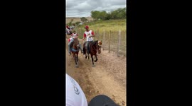 Horseback Rider Is Going to Wake Up With Back Pain