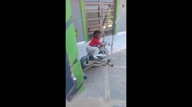 Future Fitness Instructor Turns Elliptical