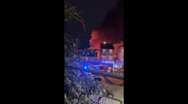 Major Fire Erupts at Winter Sports Store in Forest Hill, London