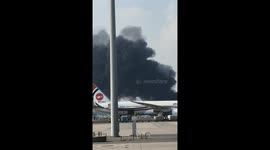 Massive fire engulfs Dhaka airport cargo terminal, flight operations halted