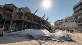 Widespread destruction in Gaza’s Nasr neighborhood revealed after Israeli withdrawal