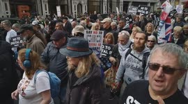 NO to Digital ID: Thousands march through Central London against compulsory Digital ID
