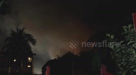 Fire breaks out at Bangladesh's main international airport, suspending flight operations