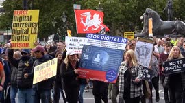 Digital ID Backlash: Thousands March to Whitehall in London Protest