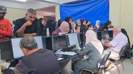 Long queues form at UNRWA clinic in Gaza as medicine supplies run low