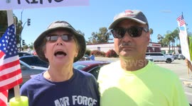 US, Bakersfield: San Dimas No Kings Protest With Sound On Tape