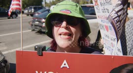 US, Los Angeles: Santa Clarita No Kings Protest With Sound On Tape Part 2