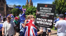 ‘March for Australia’, Sydney, Australia