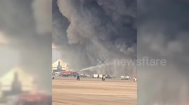 Bangladesh: Dhaka Airport Closed By Cargo Terminal Blaze