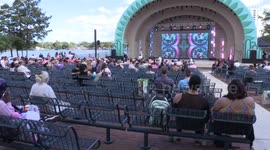 US: The LGBTQIA+ community marches around Lake Eola in Central Florida,