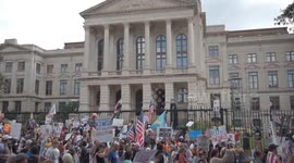 US: Atlanta No Kings Anti-Trump Protest