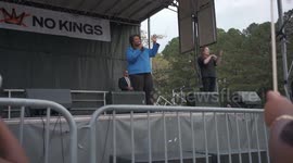 US: Atlanta No Kings Anti-Trump Protest