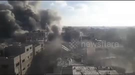 Israel bombs central Gaza again