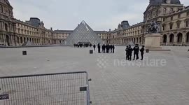 France: This morning the Louvre in Paris was broken into and Napoleon's jewels were stolen