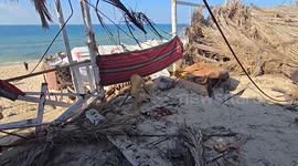 5 Palestinians killed in Israeli airstrike in central Gaza despite ceasefire