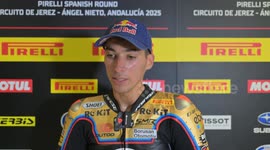 Turkish motorcycle racer Toprak Razgatlioglu wins 2025 World Superbike Championship in Spain