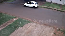 Delivery Man Makes a Great Escape