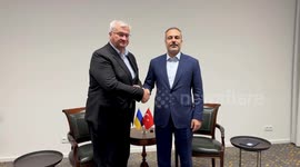 Turkish foreign minister meets Ukrainian counterpart in Luxembourg
