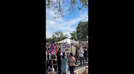 Massive crowds gather for “No Kings” protest in Washington, D.C., USA