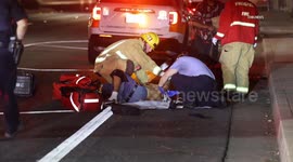 US, Bakersfield: Bakersfield Vehicle Fled After Hitting Pedestrian