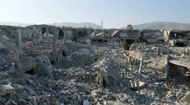 Syria: Drone footage reveals traces of brutal bombardment by ousted Assad regime in Damascus