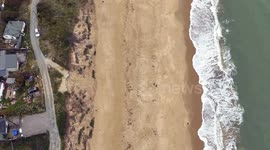 Clifftop homes sold for bargain prices - but could fall into sea