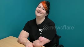 'I lost three limbs as a baby - now I'm Britain's strongest disabled woman'