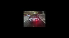 Xiaomi SU7 Rear-Ended by Truck