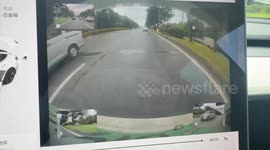 Tesla Got Rear-ended Twice