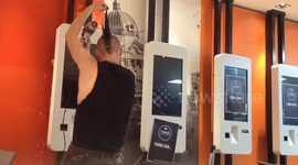 Punk Gets His Hair Done at McDonald's