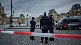 UNCAPTIONED: Louvre Heist: Priceless Crown Jewels Stolen in 7-Minute Raid