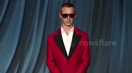 UNCAPTIONED: Jeremy Strong insists his portrayal of Mark Zuckerberg has 'nothing to do with' Jesse Eisenberg's