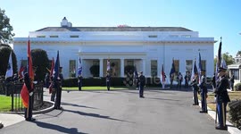 US President Trump meets Australian Premier Albanese at White House