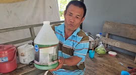 Thai man, 44, dies after drinking toilet cleaner he mistook for fizzy drink while recovering from hangover