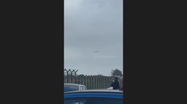 Aer Lingus A330 EI493 Storm Skillful Landing
