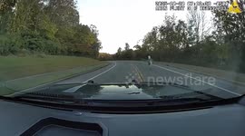 Franklin, TN Police Guide Loose Horse Safely Home After Road Stroll