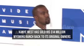 IN CASE YOU MISSED IT: Kanye West sells $14 million ranch back to original owners