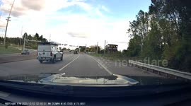 Illegal Left Turn on a No Turn Intersection