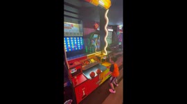 Connect Four Basketball With My Little Brother