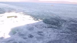 US: Marine Corps Demonstrates Amphibious Vehicles That Can Drive On Land And Float In Water