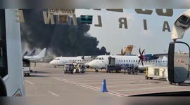Bangladesh: Massive Cargo Fuel Fire Erupts At Dhaka Airport As Smoke Engulfs Planes