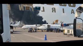 Bangladesh : Fire at Dhaka Airport Cargo Terminal Forces Flight Delays, Diversions