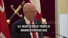 U.K. Ready to Deploy Troops to Ukraine After Peace Deal