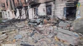 Russian drone attack injures three in Kherson, Ukraine